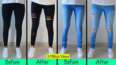 Diy Distressed Jeans Tutorial, Diy Ripped Jeans Tutorial, Clothing Modifications, How To Distress Jeans, How To Rip Your Jeans, Diy Distressed Jeans, Diy Ripped Jeans, Jeans Tutorial, Distress Jeans