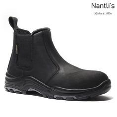 BA601 Black Botas de Trabajo Mayoreo Wholesale Work Boots Nantlis Black Work Boots, Brown Work Boots, Black Work, Shoes For Men, Boots Shoes, Work Boots, Full Grain Leather, Water Repellent, Chelsea Boots