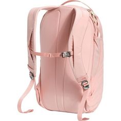 Whether we're headed out for a casual hike or a busy day of travel, the Isabella 3. 0 20L Daypack keeps our essentials secure on the go. This eco-friendly pack is made entirely from recycled and weather-resistant material, and the sleek design features just enough pocket space to organize the day's items. Pink Nylon Hiking Backpack, Pink Nylon Backpack For Hiking, Functional Pink Hiking Bags, The North Face Nylon Backpack For Daily Use, Sporty Everyday Backpack By The North Face, The North Face Functional Everyday Backpack, The North Face Hiking Backpack With Functional Pockets, Casual The North Face Backpack For Daily Use, Sporty The North Face Backpack For Outdoor Activities