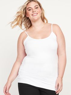 Our First-Layer camis are fitted, flattering, soft.  Great outfits start here.  Adjustable spaghetti straps.  Scoop neck.  Soft-washed, lightweight cotton jersey, with comfortable stretch.  Longer tunic length.  @modelsizes 5’9":S | 5'7":L | 5'10": Casual Top With Delicate Straps And Scoop Neck, Fitted Top With Adjustable Wide Straps, Fitted Tops With Adjustable Straps For Everyday, Fitted Tops With Adjustable Wide Straps, Casual Stretch Top With Delicate Straps, Casual Tops With Delicate Straps And Stretch, Spring Fitted Camisole With Wide Straps, Stretch Scoop Neck Top With Adjustable Straps, Scoop Neck Top With Adjustable Straps And Stretch