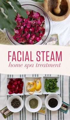 An at-home facial steam is a simple self-pampering treatment that will have you feeling like you’re relaxing at a luxurious spa! #BeautyHacks Facial Steam Diy, Beauty Treatments Spa, Herbal Facial Steam, Herbal Facial, Diy Spa Treatments, Diy Spa Day, Oil Cleansing, Diy Beauty Treatments, Facial Steaming