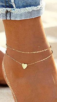 Double layer anklet Available in silver and gold vermeil Free Shipping Body Jewellery, Anklet Jewelry, Silver And Gold, Gold Vermeil, Body Jewelry, Double Layer, Anklets, Handmade Items, Fashion Jewelry