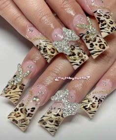 Cheetah Print Nails, Hippie Nails, Duck Nails, Lace Nails, Anime Nails, Y2k Nails