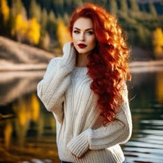 Redhead Hair Color, Hair Color Ginger, Ginger Hair Dyed, Redhead Hair, Pretty Red Hair, Hair Styels, Fusion Hair, Red Hair Inspo, Pretty Redhead