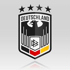 the german soccer team logo with five stars