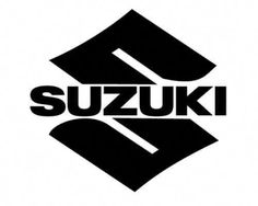 the logo for suzuki