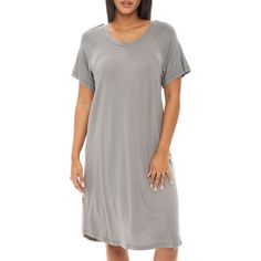 This t-shirt style, nursing gown is suitable for new mothers as a maternity hospital nightgown, postpartum sleeping gowns, breastfeeding pajama dress, labor delivery gown or casual t-shirt. Nursing-friendly Short Sleeve Sleepwear, Nursing Friendly Short Sleeve Sleepwear, Stretch Short Sleeve Nightgown For Loungewear, Short Sleeve Stretch Nightgown For Loungewear, Nursing Friendly Short Sleeve Lounge Dress, Casual Nursing-friendly Lounge Dresses, Nursing Friendly Short Sleeve Dresses For Daywear, Nursing-friendly Short Sleeve Day Dress, Nursing Friendly Short Sleeve Daywear Dresses