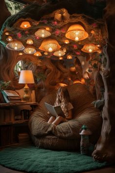 Kids Reading Nook Ideas, Reading Nook Ideas, Reading Nook Kids, Casa Hobbit, Interior Window, Interior Design Minimalist, Fantasy Rooms, Nook Ideas, Apartment Decoration