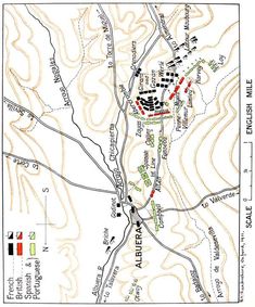 a map showing the location of several trails