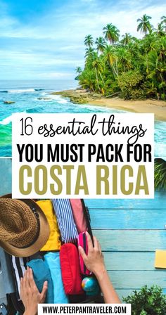 Packing For Costa Rica, Pack For Costa Rica, Costa Rica Packing List, Costa Rica Packing