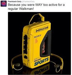 an ad for sports equipment is shown on the tweet page, which features a yellow box with a camera attached to it