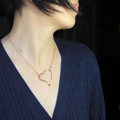 This owl heart pendant necklace is handmade and hand stamped using copper wire. The heart is the ultimate symbol of love. This heart earrings are a perfect gift for the one you love, or for bridesmaid gift, or for birthday gift. ;-) My contact number: 626-379-1904. Please contact me if you would like to order multiples or customize a design for your special event, I will be pleased to give you a discount on a quantity order. ;-) Purchases will be shipped within 1-3 business days. In case of occa Handmade Rose Gold Heart Pendant Jewelry, Handmade Double Heart Jewelry For Anniversary, Handmade Open Heart Necklace For Anniversary Gift, Handmade Minimalist Heart Necklace For Valentine's Day, Handmade Heart Pendant Necklace For Anniversary, Handmade Heart Necklace For Anniversary, Handmade Heart Jewelry For Mom, Handmade Heart Jewelry Gift For Mom, Minimalist Handmade Necklace For Valentine's Day