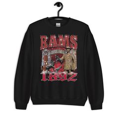 Show your Ram Pride with the WSSU Inspired Sweatshirt! Throwback Fan Gear Tops For Fall, Vintage Graphic Print Sweatshirt For Fan Gear, Vintage Graphic Print Sweatshirt For Fans, Fan Gear Graphic Print Sweatshirt For Fall, Fall Fan Gear Graphic Sweatshirt, Fall Fan Gear Sweatshirt With Graphic Print, Winter Fan Gear Graphic T-shirt, 90s College Sweatshirt With Graphic Print, 90s Graphic Print College Sweatshirt