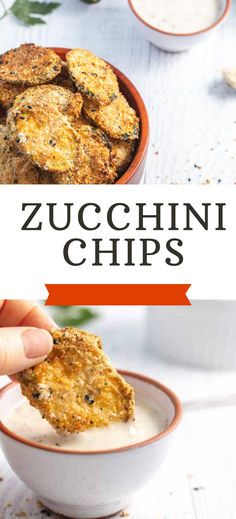 These crispy, golden breaded Air Fryer Zucchini Chips are the perfect healthy snack or appetizer, and they’re incredibly easy to make! Zucchini is one of my favorite low-carb veggies, but sometimes I get tired of turning it into noodles or sneaking it into other dishes. This Air Fryer Zucchini Chips recipe is a simple, tasty way to enjoy zucchini on its own! Air Fryer Zucchini Chips, Zucchini Chips Recipe, Air Fryer Zucchini, Low Carb Veggies, Easy Air Fryer, Air Fryer Healthy, Chips Recipe, Zucchini Bread