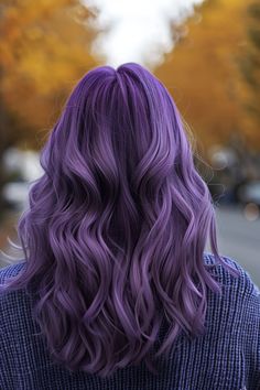 90+ Creative Purple Hair Color Ideas Dimensional Purple Hair, Smoky Purple Hair, Dusty Purple Hair, Mane Magic, Color Ideas For Brown Hair, Purple Hair Color Ideas, Haircolor Ideas, Ideas For Brown Hair, Edgy Hairstyles