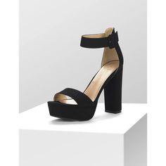 Elevate Your Shoe Game With These Stunning Women's Ankle Strap Open Toe High Chunky Block Heel Sandals. Perfect For Any Occasion, Whether It Be A Wedding, Party, Formal Event, Or Even For Travel. The Dreamy Black Color And Buckle Closure Make These Sandals A Versatile Addition To Any Outfit. Crafted With Man Made Materials And Featuring A Comfortable M Shoe Width, These Sandals Are Designed For All Seasons, From Winter To Summer. The 4.5 Inch Block Heel Style Provides A Stylish And Comfortable F Formal Platform Block Heels With Ankle Strap, Ankle-high Block Heels For Party, Formal Ankle Strap Block Heels With Platform, Formal Block Heels With Ankle Strap And Platform, Ankle-high Platform Sandals For Formal Occasions, Formal Ankle-high Platform Sandals, Spring Party Ankle-high Block Heels, Black Platform Heels For Wedding, Party Ankle-high Block Heels With Stacked Heel