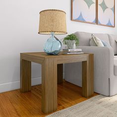 Introducing the Modern Square Corner Table - a fusion of style and functionality meticulously crafted for your living space. Crafted from solid pine wood, this narrow side table for small room embodies durability and sophistication. The non-toxic finishes ensure a safe and eco-friendly addition to your home, prioritizing both your family's well-being and sustainability. What sets this couch side table apart is its wirebrush finish, creating a captivating textured look that elevates its design in End Table Decor Living Room, Square Corner Table, Mini Side Table, Slim Side Table, High Sofas, Side Table For Living Room, Narrow Side Table, Square End Table, Small End Tables