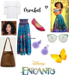 the character from disney's princess poca and her accessories