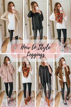 Leggings For Fall, Leggings Outfit Fall, Leggings Outfits, Style Leggings