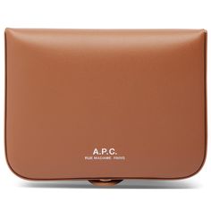 A. P. C. Leather coin purse, snap closure, logo detail, internal card holder and coin purse.Composition: 100% Cowhide Ring Watch, Leather Coin Purse, Modern Gentleman, French Brands, Chrome Hearts, Gorgeous Bags, Clutch Wallet, Luxury Boutique, Beautiful Shoes