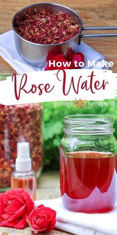 How to Make Rose Water in Minutes with Just 2 Simple Ingredients