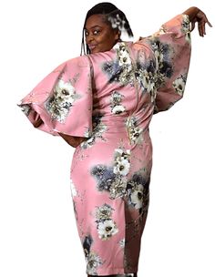 Big Sleeve Midi Dress 1 piece Dress Colors: Animal, Black, Black/Floral, Black/White, Blue/Yellow, Pink/Floral, Red/Navy, White/Black Sizes: S, M, L, XL, 1X, 2X, 3X Spring Party Midi Dress With Kimono Sleeves, Fitted Midi Dress With Kimono Sleeves, Multicolor Fitted Dress With Kimono Sleeves, Fitted Multicolor Dress With Kimono Sleeves, Printed Dresses With Kimono Sleeves For Party, Party Dress With Floral Print And Kimono Sleeves, Fitted Dress With Kimono Sleeves For Party, Fitted Maxi Dress With Kimono Sleeves, Fitted Dresses With Kimono Sleeves For Summer