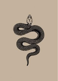 a drawing of a snake with a diamond in its mouth