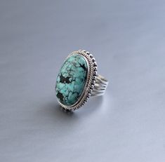 Description Turquoise Ring, Solid Sterling Silver Ring, Handmade Jewelry, Oval Turquoise Ring, Birthstone Ring, Statement, Natural, Ring For Her✦Gemstone : Turquoise *may contain natural inclusions inside the stone ✦Stone Shape : Oval Cabochon ✦Gemstone: Turquoise ✦Metal: 925 Sterling Silver Natural stones may vary slightly in shape, size and color.Handmade ItemYou will receive the same piece as in the picture or identical. Since all gemstones are different from each other, I cannot guarantee that the gemstone you see above will still be available.. But I assure you will get same quality piece as shown in the above picture.# Your order will be dispatch within 3-5 working days after receiving order# Items will be sent via registered airmail and take approx. 15-20 days to arrive. # Express m Unique Silver Turquoise Oval Cabochon Ring, Silver Oval Cabochon Turquoise Ring Gift, Silver-setting Turquoise Cabochon Ring, Jewlery Rings, Nickel-free Blue Turquoise Sterling Silver Ring, Nickel-free Sterling Silver Turquoise Ring, Silver Jewlery, Printed Dress Shirts, Cotton Blends Dress