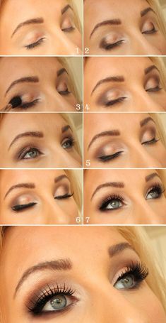 Romantic Eye Makeup, Wedding Hairstyles And Makeup, Makeup Tip, Green Beach, Beauty Make-up, Beach Ideas, Makijaż Smokey Eye, Wedding Hair And Makeup, Eye Make