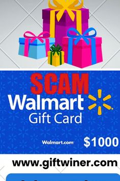 the gift card for walmart is $ 100