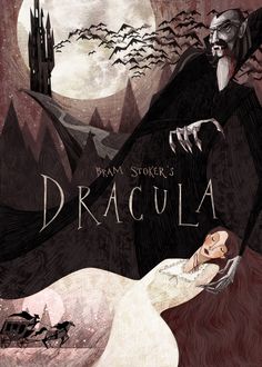 an image of dracula in the dark