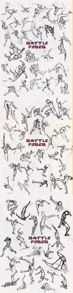 an image of some drawings that are in different positions and sizes, with the words on them