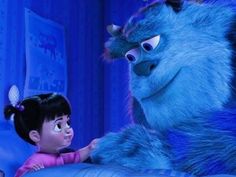 Sullivan Y Boo, Monsters Inc Movie, Sully And Boo, Monsters Inc Characters, Mike And Sully