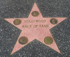 the hollywood walk of fame star