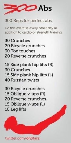 the 30 day abs workout plan is shown in red and white, with an image of a