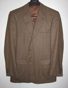 ad eBay - BROOKS BROTHERS GOLDEN FLEECE Madison 100% Cashmere Blazer Jacket 40 R - Buy Now, click the link (eBay) Luxury Brown Tweed Jacket With Long Sleeves, Brown Long Sleeve Sport Coat For Winter, Luxury Brown Blazer, Designer Brown Wool Blazer, Tailored Long Sleeve Brown Sport Coat, Brown Long Sleeve Formal Outerwear, Formal Long Sleeve Brown Outerwear, Luxury Brown Long Sleeve Sport Coat, Classic Brown Long Sleeve Sport Coat