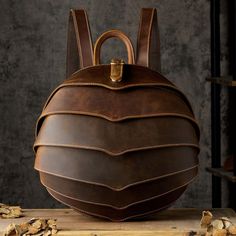 🎒 Genuine Leather Beetle Backpack - Stylish, Functional, and Durable! 🎒 🌟 Product Features: Premium Full Grain Cowhide Leather 🐄 Crafted from high-quality cowhide full grain leather 🌟. This top-grade leather is known for its durability, luxurious feel, and distinctive aging process that enhances its unique character over time. Handmade Artistry ✨ Completely handmade by skilled artisans 🎨. Each backpack is a unique work of art, reflecting exceptional craftsmanship and meticulous attention t Office Backpack, Leather Backpacks School, Men Shoulder Bag, Leather Travel Backpack, Laptop Backpack Mens, Vintage Leather Backpack, Handmade Leather Backpack, Leather Laptop Backpack, Brown Leather Backpack