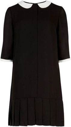 TED BAKER LONDON Iyela Collar Dress - Lyst Me When She, New Frock, Socialite Dress, Short Dresses For Women, Black Collared Dress, Wednesday Adams, Great Women, White Button Down, Ted Baker London