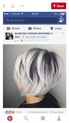 Best Ombre Hair, Grey Ombre Hair, Ash Blonde Hair Colour, Short Ombre Hair, Blond Balayage, Ombre Hair Blonde, Long Face Hairstyles, Wavy Bob Hairstyles, Ash Blonde Hair