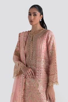 Peach Shade Luxury Pret Pakistani Party Wear Stunning Dress is Crafted with elaborate embroidery and shimmering ornaments, this graceful silhouette marries old world charm. Detailed Description: SKU: PB696 Detailing: Motifs, pearl, dabka, sequins Color: Peach Fabric: Chiffon, net, Silk Design: Fully embellished, Embroidery, Dabka Event: Festive, Party wear Elegant Peach Traditional Wear For Festive Occasions, Elegant Peach Traditional Festive Wear, Elegant Semi-stitched Traditional Wear In Peach, Traditional Peach Dress With Resham Embroidery, Elegant Peach Traditional Wear With Intricate Embroidery, Luxury Peach Dress With Dupatta, Elegant Peach Dupatta With Zari Work, Traditional Sequined Salwar Kameez For Wedding, Peach Traditional Wear With Intricate Embroidery For Wedding