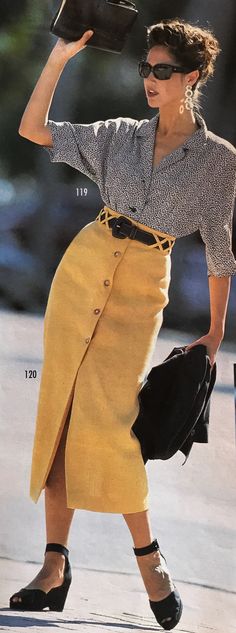 80s And 90s Fashion, 80s Outfit, 1990s Fashion, Older Fashion, 1980s Fashion, Burda Style, Fashion Hacks Clothes, Casual Chic Outfit, 가을 패션