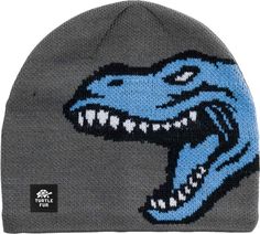 Fit and Design: Regular fit beanie Cozy knit fabric Ear band lined with soft micro fleece for warmth Cool dinosaur graphic adds style to any winter outfit Additional Details: Dimensions: 9.25” W x 8”L Dinosaur Graphic, Ear Band, Cool Dinosaurs, Cozy Knit, Cozy Knits, Winter Outfit, Brand You, Acrylic Yarn