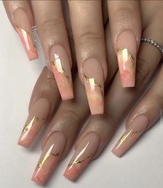 2023 Nails, Nails Summer Nails, Stylish Nails Designs, Long Acrylic Nails Coffin, Coffin Shape Nails, Short Acrylic Nails Designs, Nails Summer