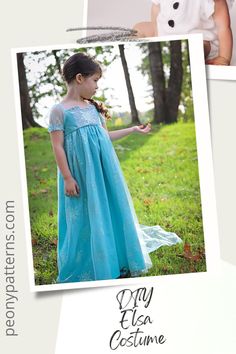 Create your own Disney Frozen Queen Elsa costume with the Marigold dress pattern. Check our blog for info on creating this halloween costume and share your own version in our Facebook group and Instagram @peonypatterns! Diy Elsa Costume, Tiana Costume, Princess Jasmine Costume, Marigold Dress, Frozen Queen, Halloween 23, Elsa Costume, Dress Up Boxes, Elsa Dress