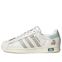 (WMNS) adidas Originals Superstar Shoes 'Core White Wonder Beige' IE5880 Adidas Slip-on Sneakers With Logo, Adidas Logo Slip-on Sneakers For Spring, Spring Adidas Logo Slip-on Sneakers, Light Brown Shoes, Superstar Shoes, Superstars Shoes, Adidas Originals Superstar, Brown Shoes, Super Star