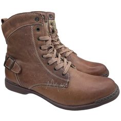 Keep Things Cozy On Or Off The Trail With The Sherpa-Fleece Lining Of These Boot From Steve Madden. Size 9 New With Box Round-Toe, Lace-Up Boots, Side Zipper Closure Fleece Lining Leather Upper Pet And Smoke Free Home **114 Brown Leather Moto Boots For Winter, Winter Martin Boots With Leather Footbed, Winter Moto Boots With Leather Footbed And Round Toe, Winter Leather Lace-up Martin Boots, Winter Ankle-high Lace-up Boots With Leather Footbed, Casual Leather Moto Boots With Flat Heel, Rugged Winter Martin Boots With Leather Footbed, Casual Martin Boots With Leather Footbed For Winter, Casual Winter Martin Boots With Leather Footbed