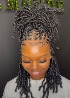 Braided Loc Updo, Braids Hairstyles Ideas, Full Custody, Micro Braids Hairstyles