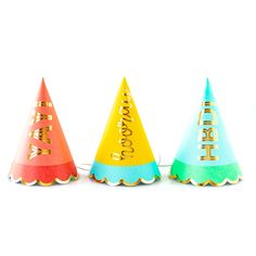 Hip Hip Hooray Party Hats - My Mind's Eye Paper Goods Adult Birthday Decorations, Pastel Birthday, Slice Of Cake, Hip Hip Hooray, Birthday Party Hats, Holiday Plaid, Paper Hat, Hip Hip, Ice Cream Party