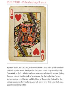 an image of a playing card with the caption