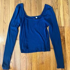 Never Worn! Pretty Blue Color In Perfect Condition. Outfit Wishlist, Movie Ideas, High School Outfits, Blue Long Sleeve Tops, Pacsun Tops, Blue Long Sleeve Shirt, Fit Ideas, Blue Long Sleeve, Blue Top